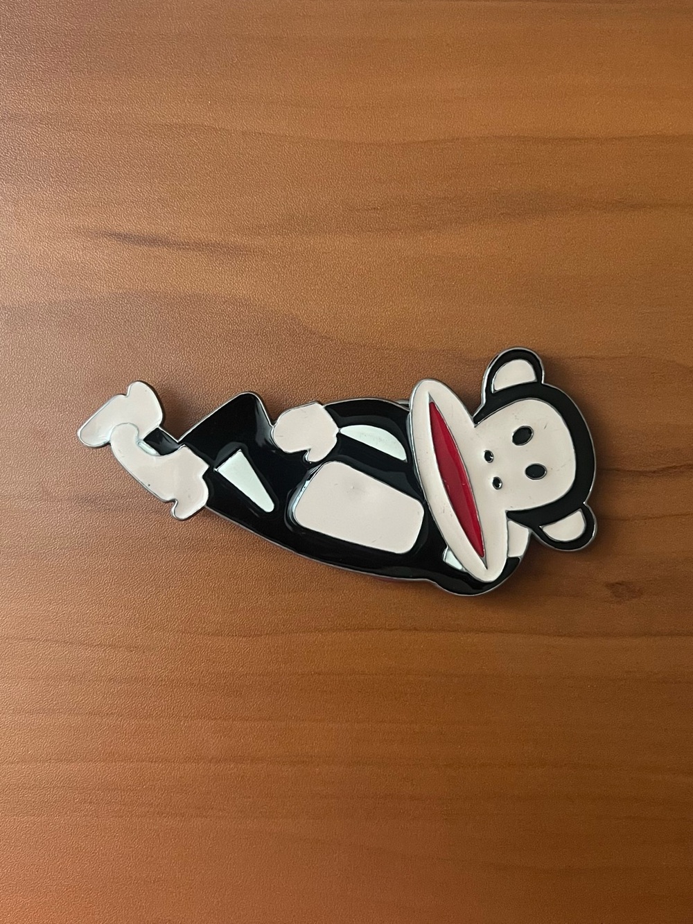 RARE Vintage Y2K Paul Frank Full Body Enamel Belt Buckle